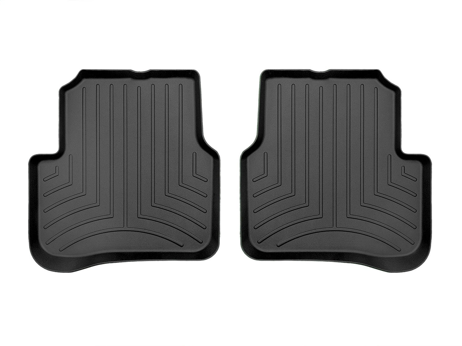Weathertech 441672 FloorLiner™ DigitalFit®; Black; Rear; Weathertech 441672