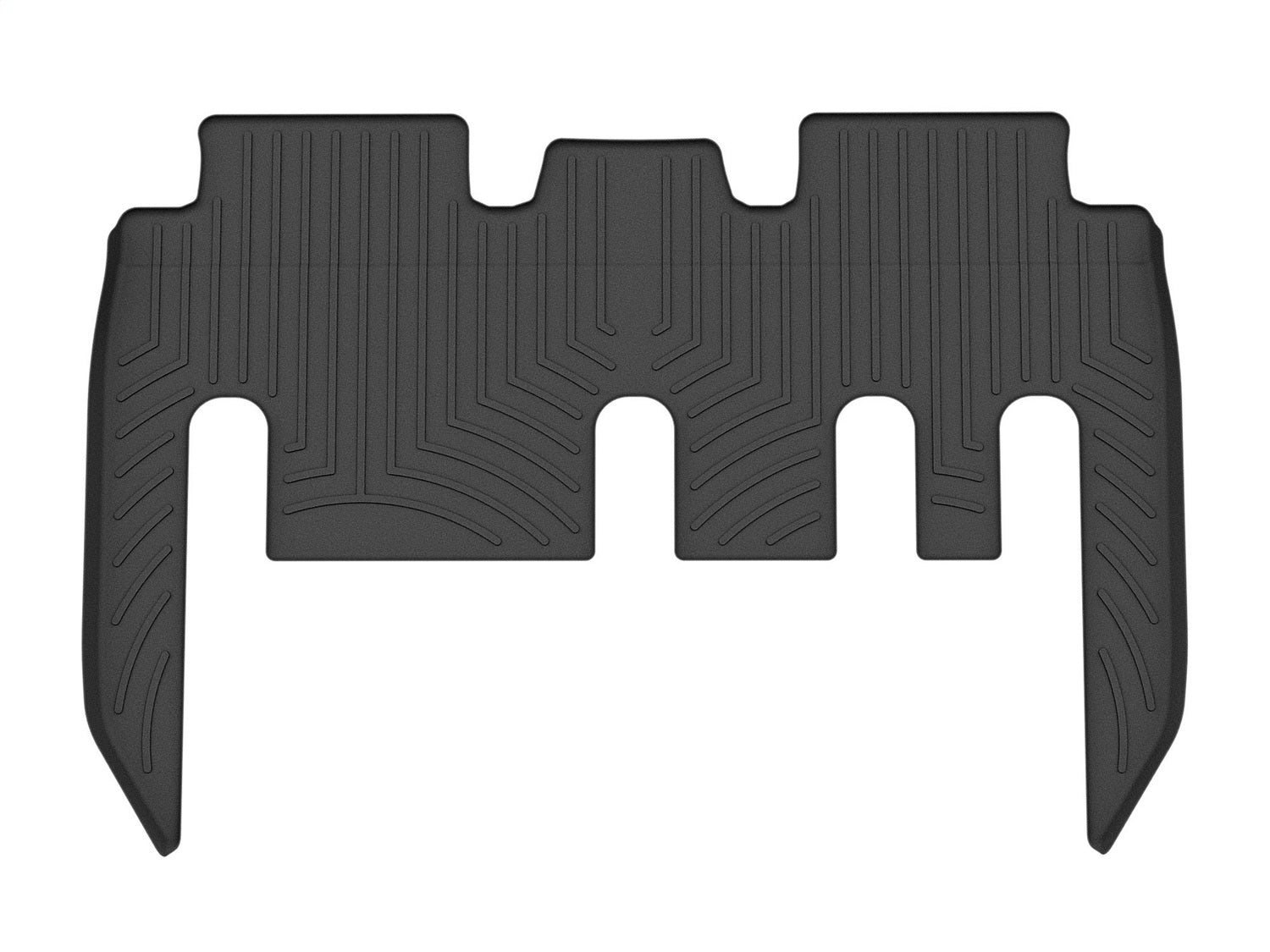 Weathertech 4416824 FloorLiner™ DigitalFit®; Black; Rear; Weathertech 4416824