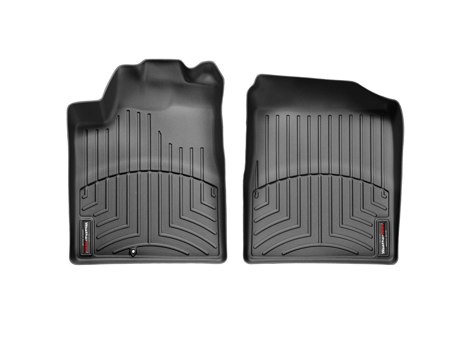Weathertech 441691 FloorLiner™ DigitalFit®; Black; Front; Weathertech 441691
