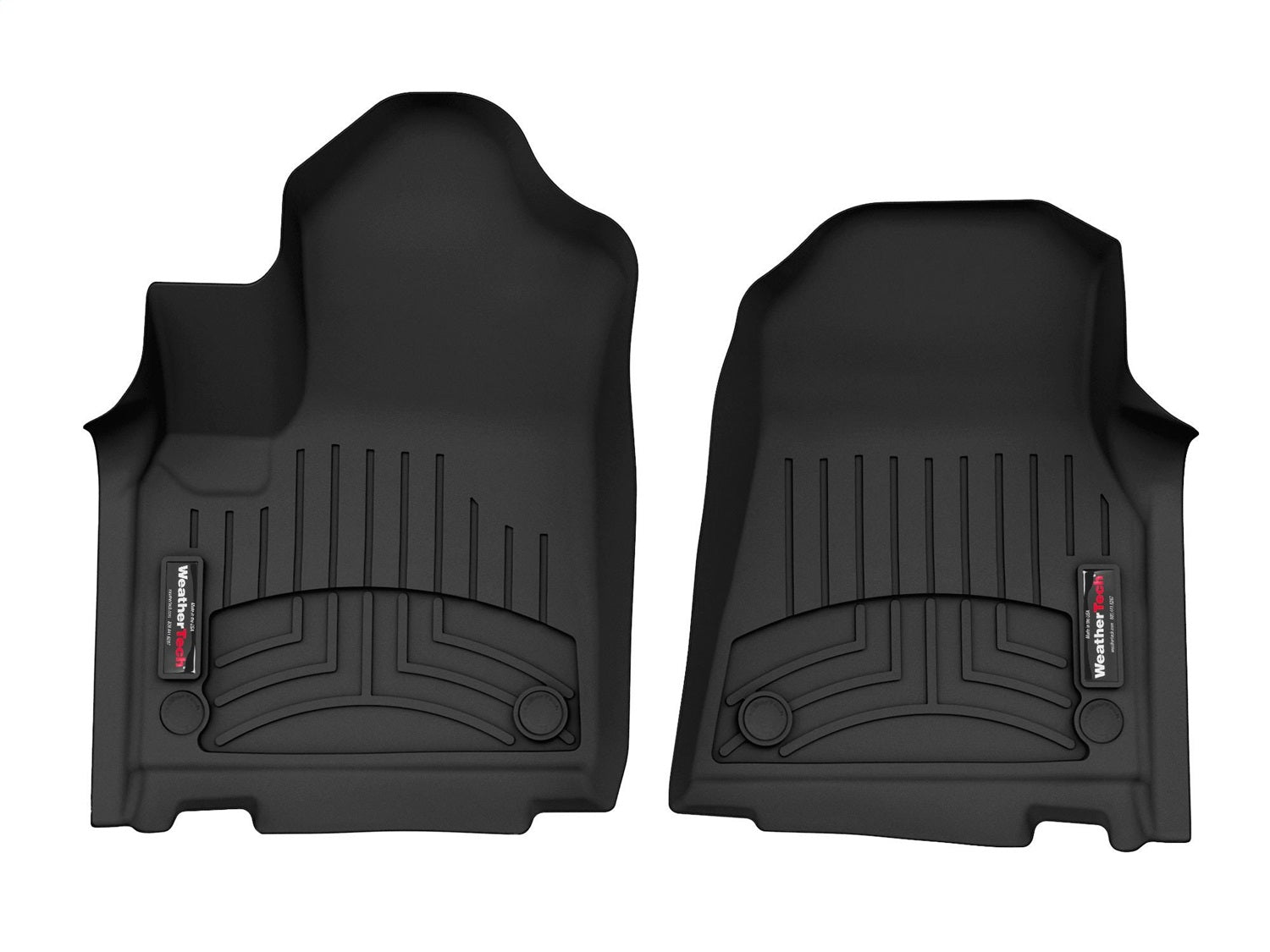 Weathertech 4417041 FloorLiner™ DigitalFit®; Black; Front; Weathertech 4417041