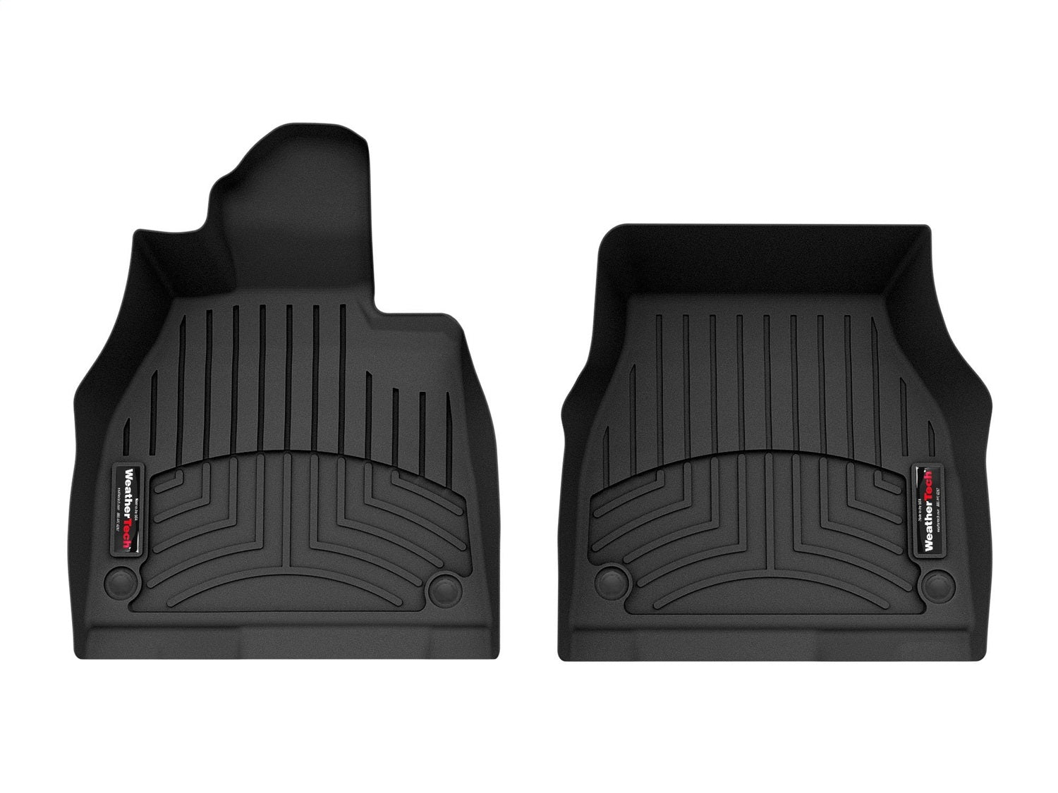 Weathertech 4417091 FloorLiner™ DigitalFit®; Black; Front; Weathertech 4417091