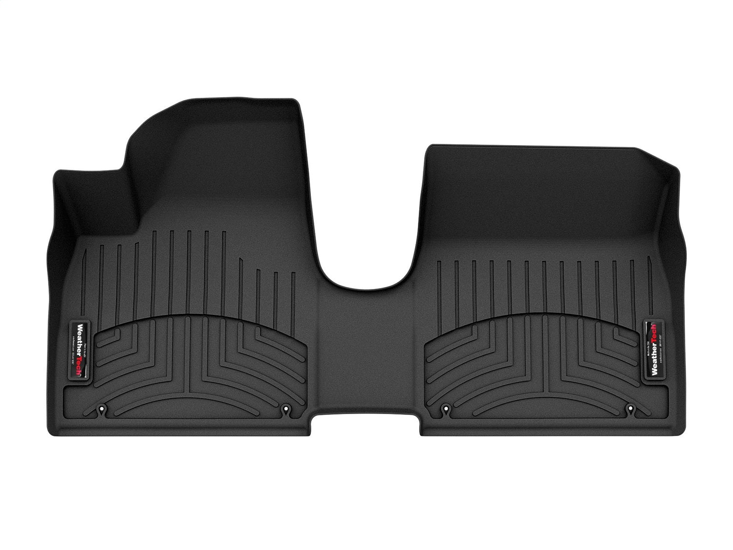 Weathertech 4417201 FloorLiner™ DigitalFit®; Black; Front; Over The Hump; Weathertech 4417201