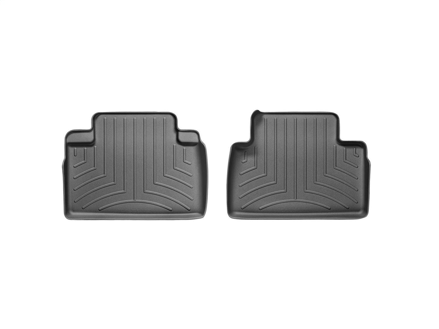 Weathertech 441722 FloorLiner™ DigitalFit®; Black; Rear; Weathertech 441722