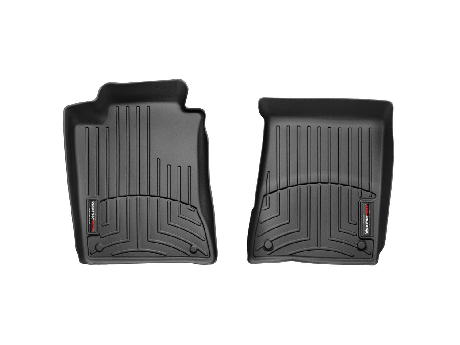 Weathertech 441731 FloorLiner™ DigitalFit®; Black; Front; Weathertech 441731