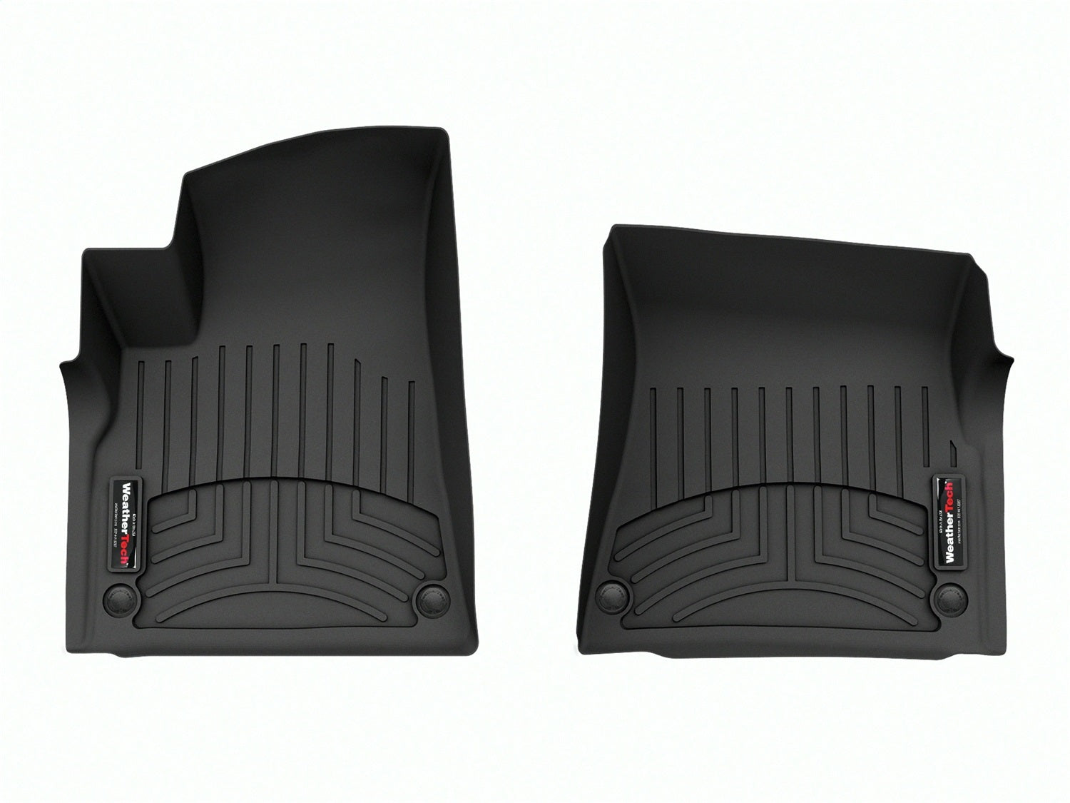 Weathertech 4417341 FloorLiner™ DigitalFit®; Black; Front; Weathertech 4417341