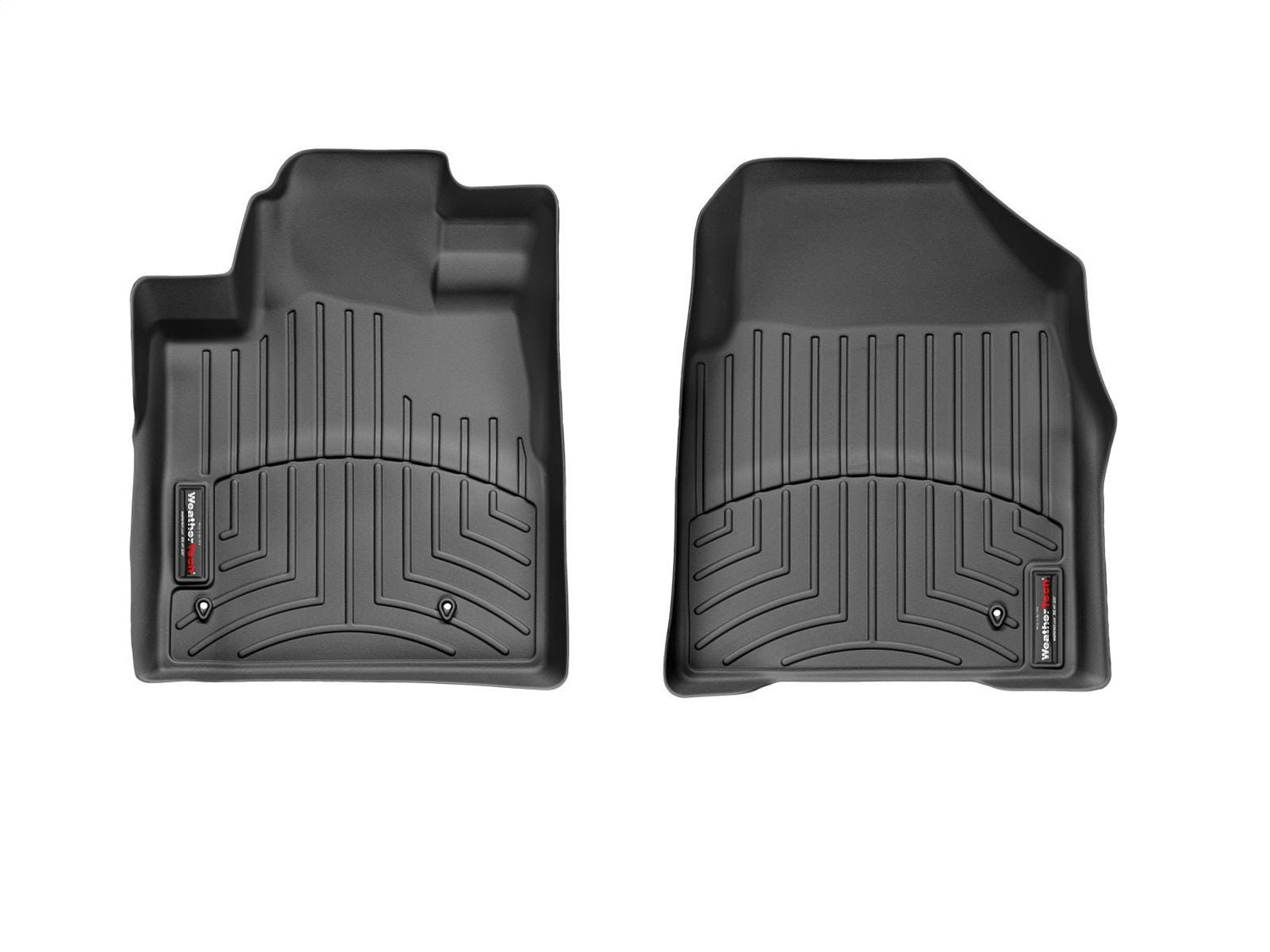 Weathertech 441741 FloorLiner™ DigitalFit®; Black; Front; Weathertech 441741