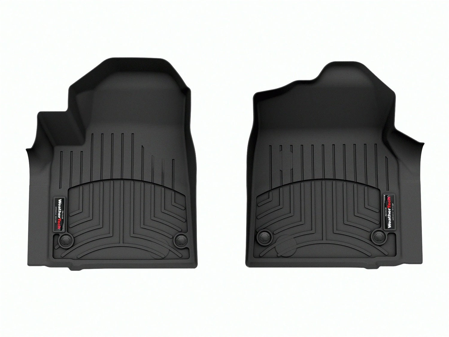 Weathertech 4417661V FloorLiner™ DigitalFit®; Black; Front; Weathertech 4417661V