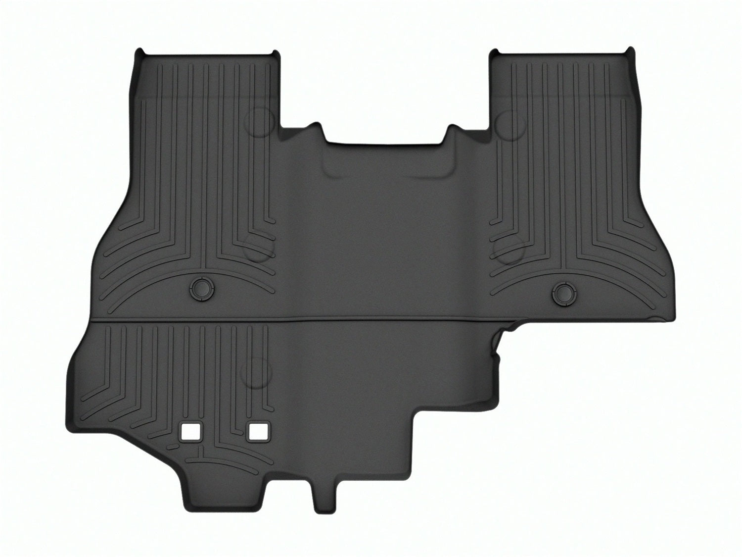 Weathertech 4417662V FloorLiner™ DigitalFit®; Black; Rear; Weathertech 4417662V
