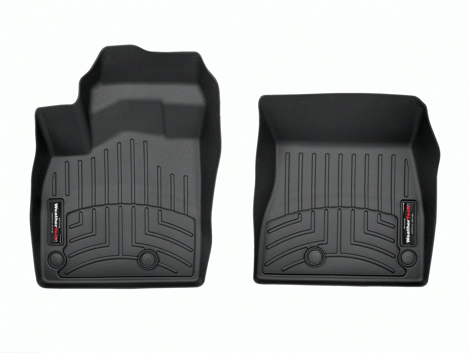 Weathertech 4417701 FloorLiner™ DigitalFit®; Black; Front; Weathertech 4417701