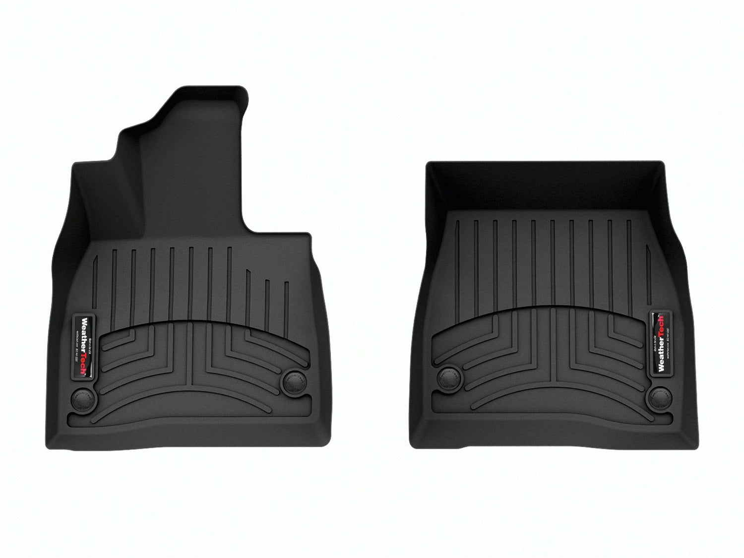 Weathertech 4417731 FloorLiner™ DigitalFit®; Black; Front; Weathertech 4417731