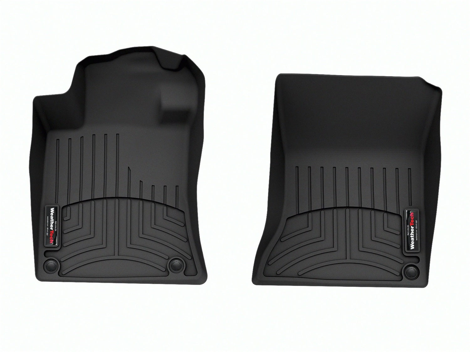 Weathertech 4417741 FloorLiner™ DigitalFit®; Black; Front; Weathertech 4417741