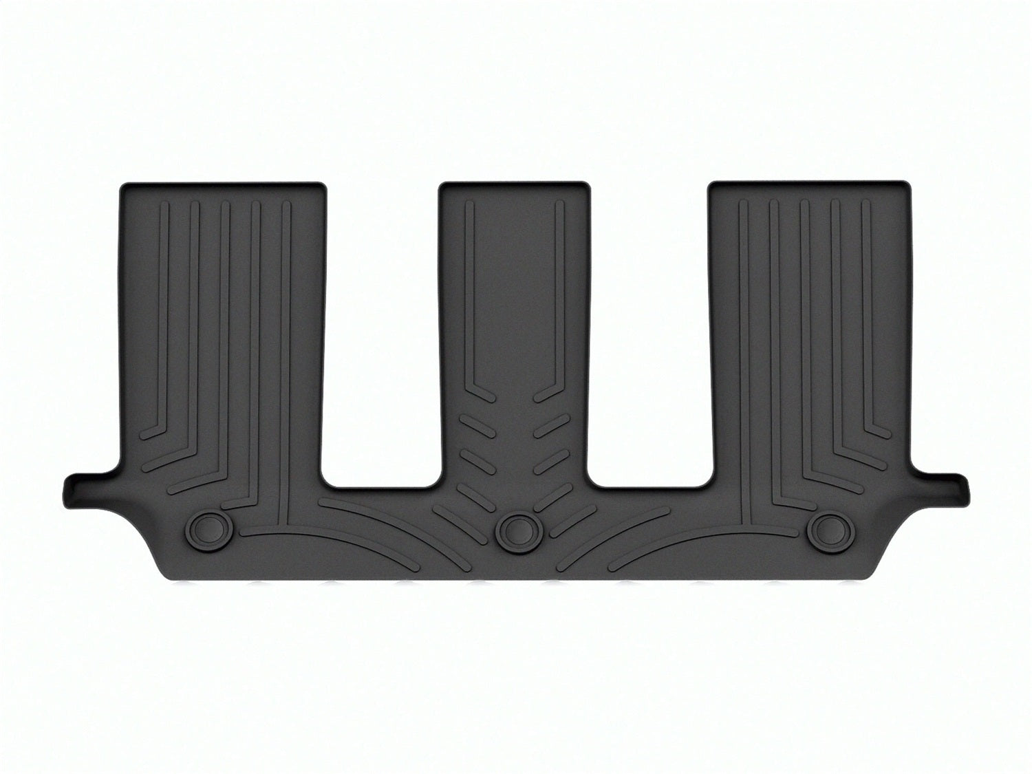 Weathertech 4417773 FloorLiner™ DigitalFit®; Black; Third Row; Weathertech 4417773