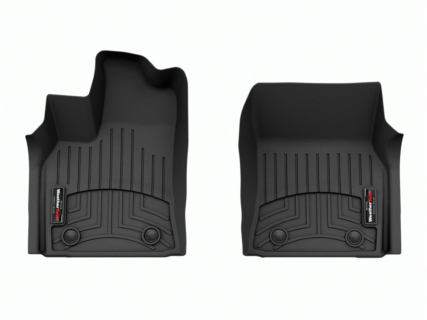 Weathertech 4417841 FloorLiner™ DigitalFit®; Black; Front; Weathertech 4417841