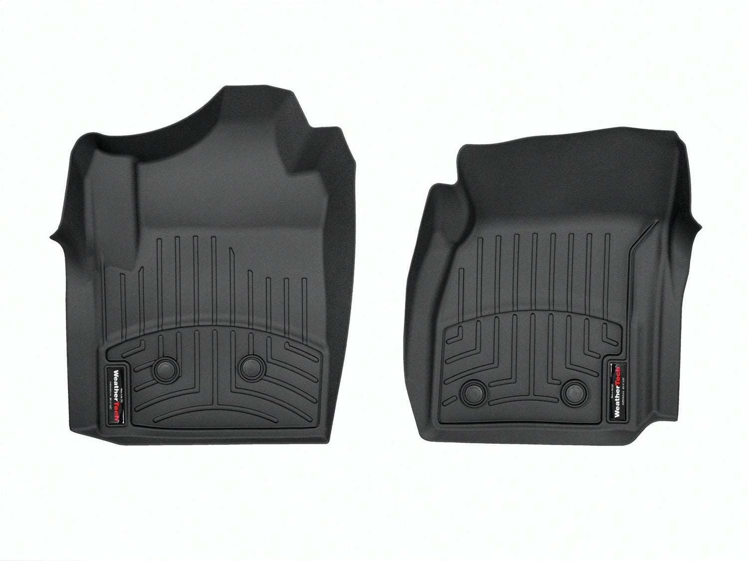 Weathertech 4417881V FloorLiner™ DigitalFit®; Black; Front; Weathertech 4417881V
