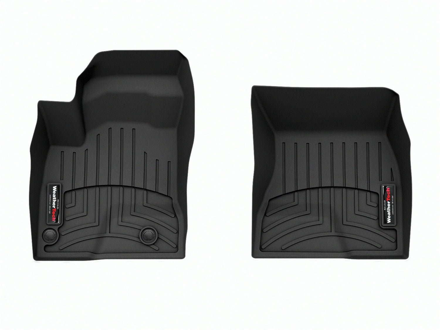 Weathertech 4417921 FloorLiner™ DigitalFit®; Black; Front; Weathertech 4417921