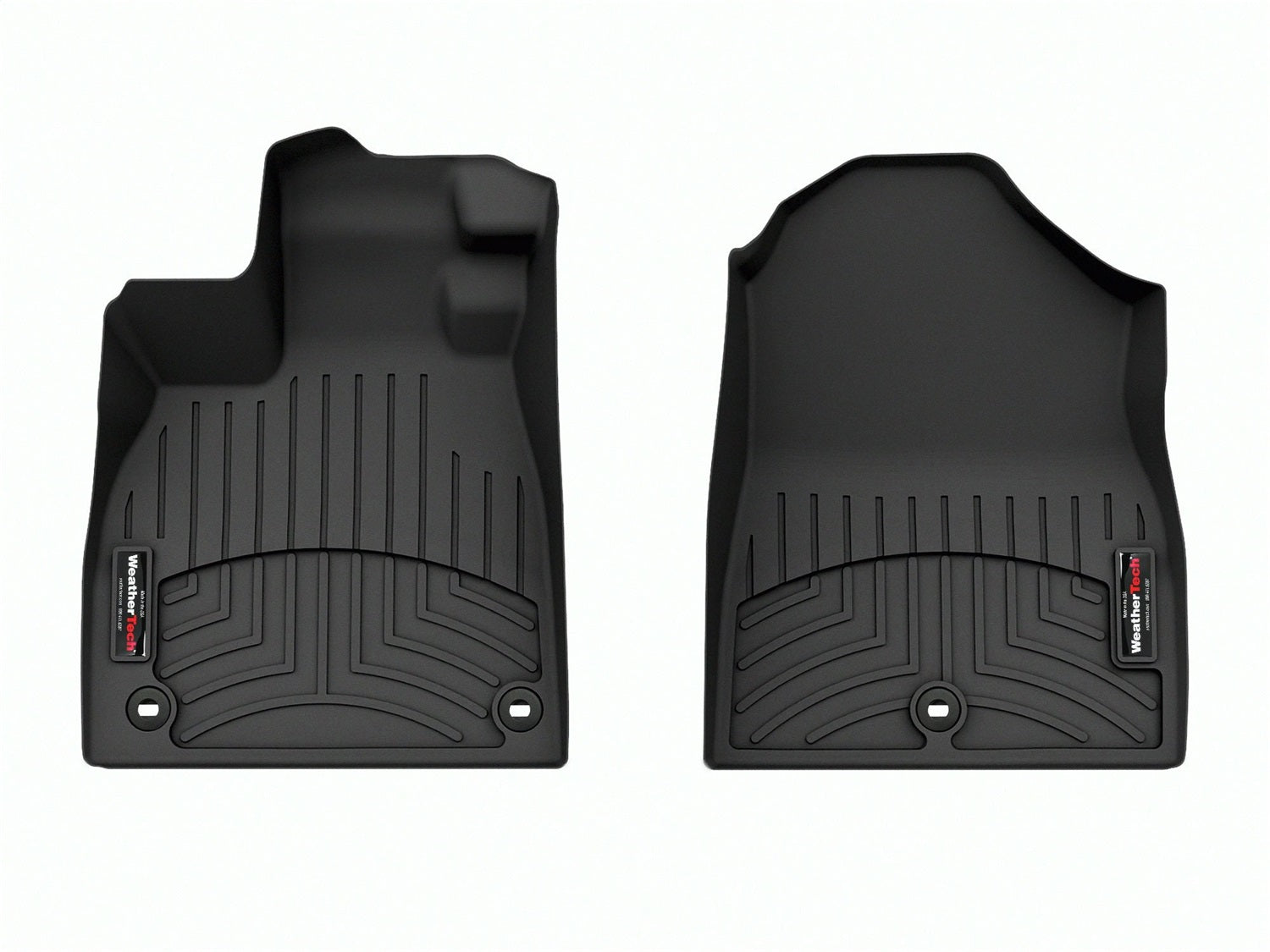 Weathertech 4417961 FloorLiner™ DigitalFit®; Black; Front; Weathertech 4417961