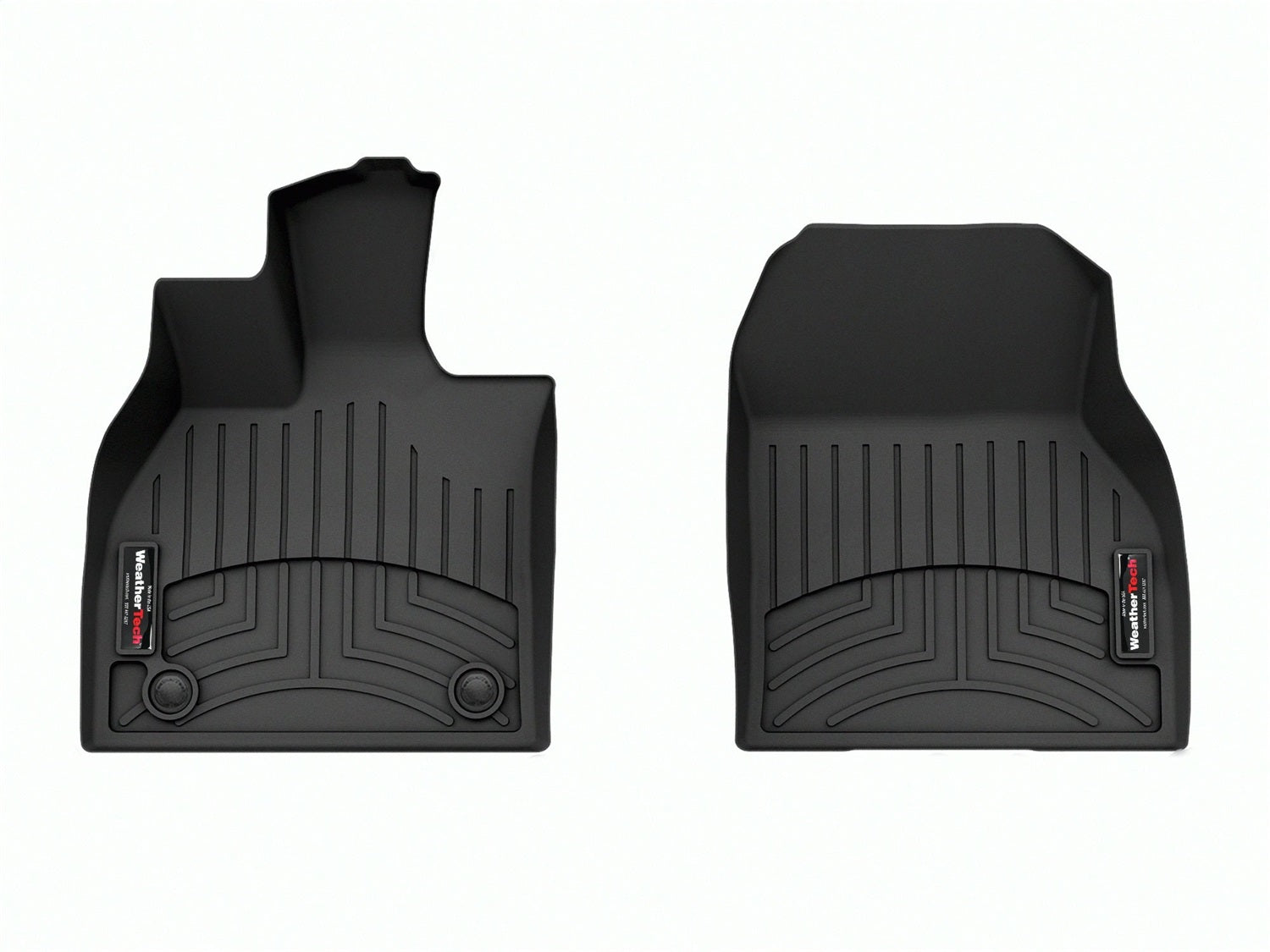 Weathertech 4417981 FloorLiner™ DigitalFit®; Black; Front; Weathertech 4417981