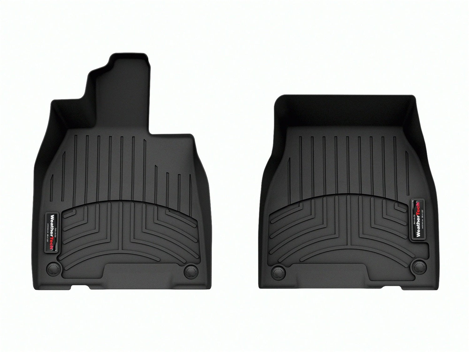 Weathertech 4417991 FloorLiner™ DigitalFit®; Black; Front; Weathertech 4417991