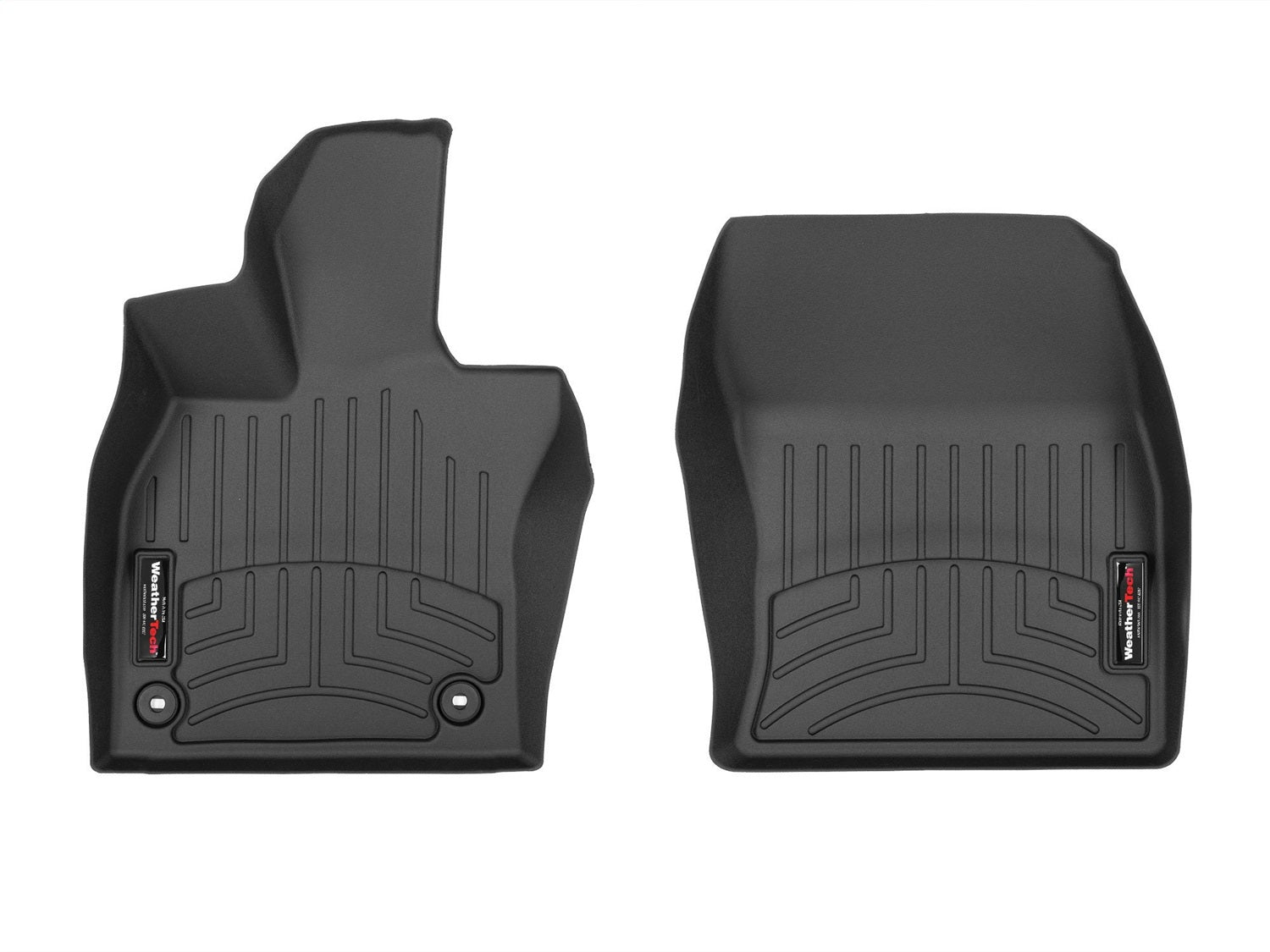 Weathertech 4418101 FloorLiner™ DigitalFit®; Black; Front; Weathertech 4418101