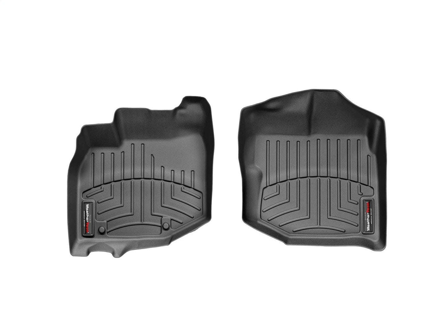 Weathertech 441811 FloorLiner™ DigitalFit®; Black; Front; Weathertech 441811