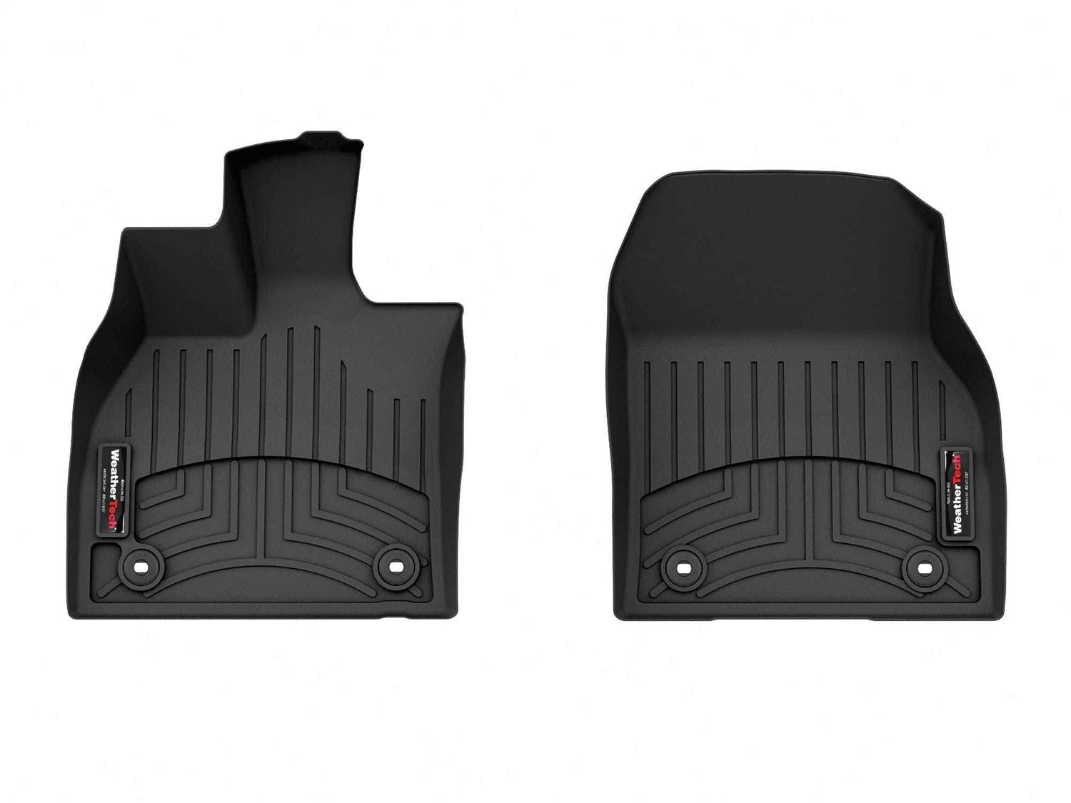 Weathertech 4418231 FloorLiner™ DigitalFit®; Black; Front; Weathertech 4418231