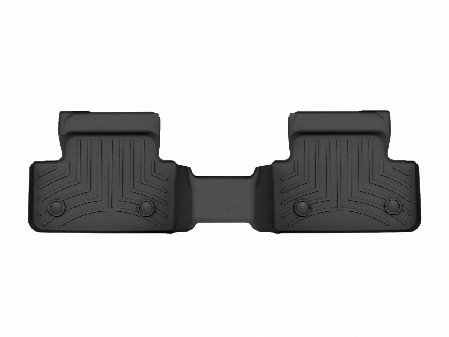 Weathertech 4418452 FloorLiner™ DigitalFit®; Black; Rear; Weathertech 4418452