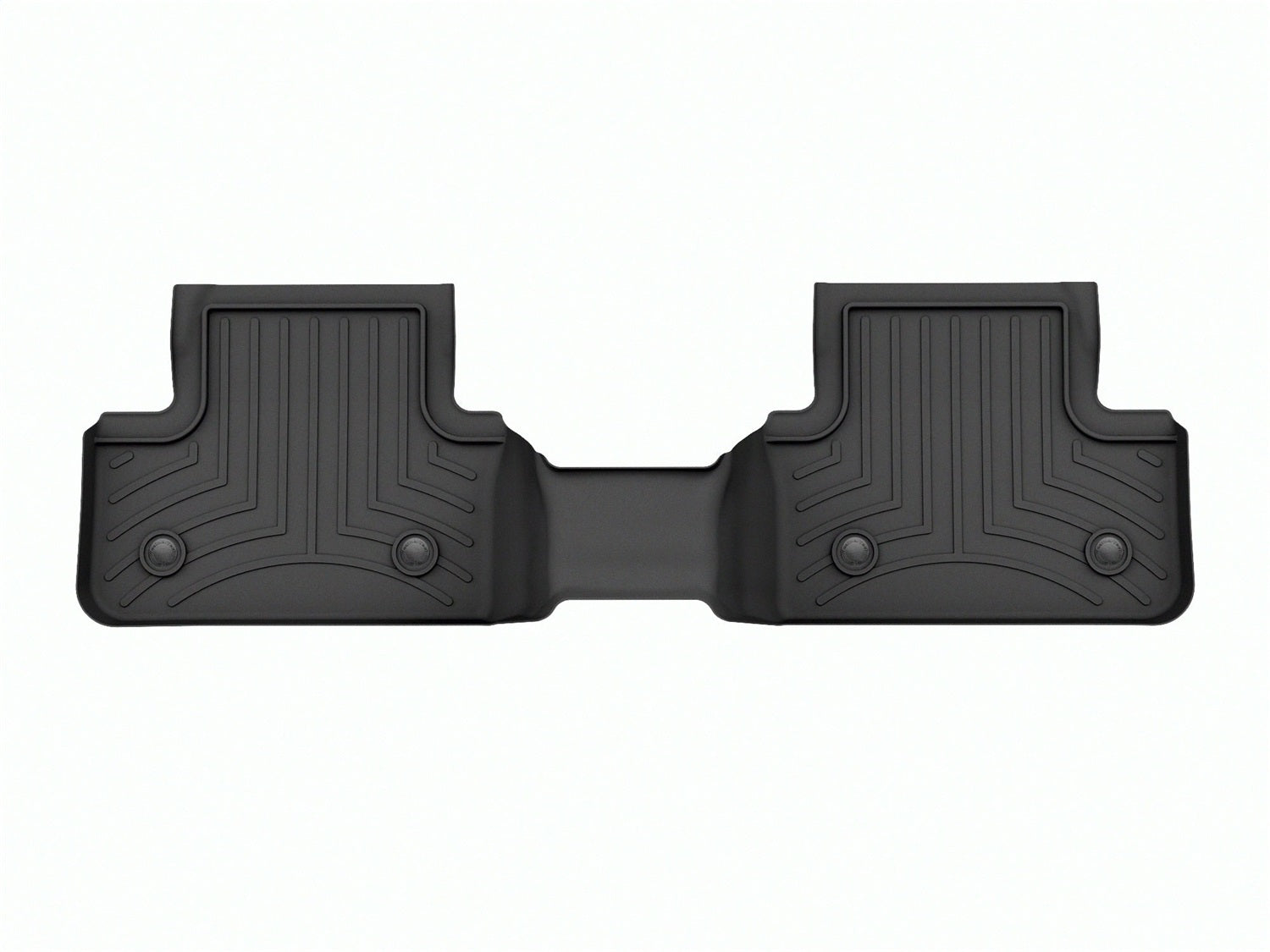 Weathertech 4418453 FloorLiner™ DigitalFit®; Black; Rear; Weathertech 4418453