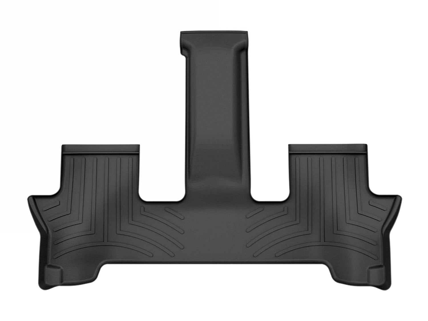 Weathertech 4418654 FloorLiner™ DigitalFit®; Black; Third Row; Weathertech 4418654
