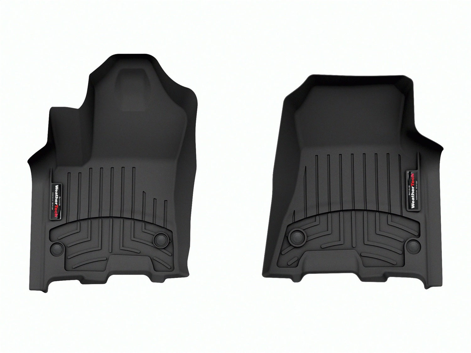 Weathertech 4418771 FloorLiner™ DigitalFit®; Black; Front; Weathertech 4418771