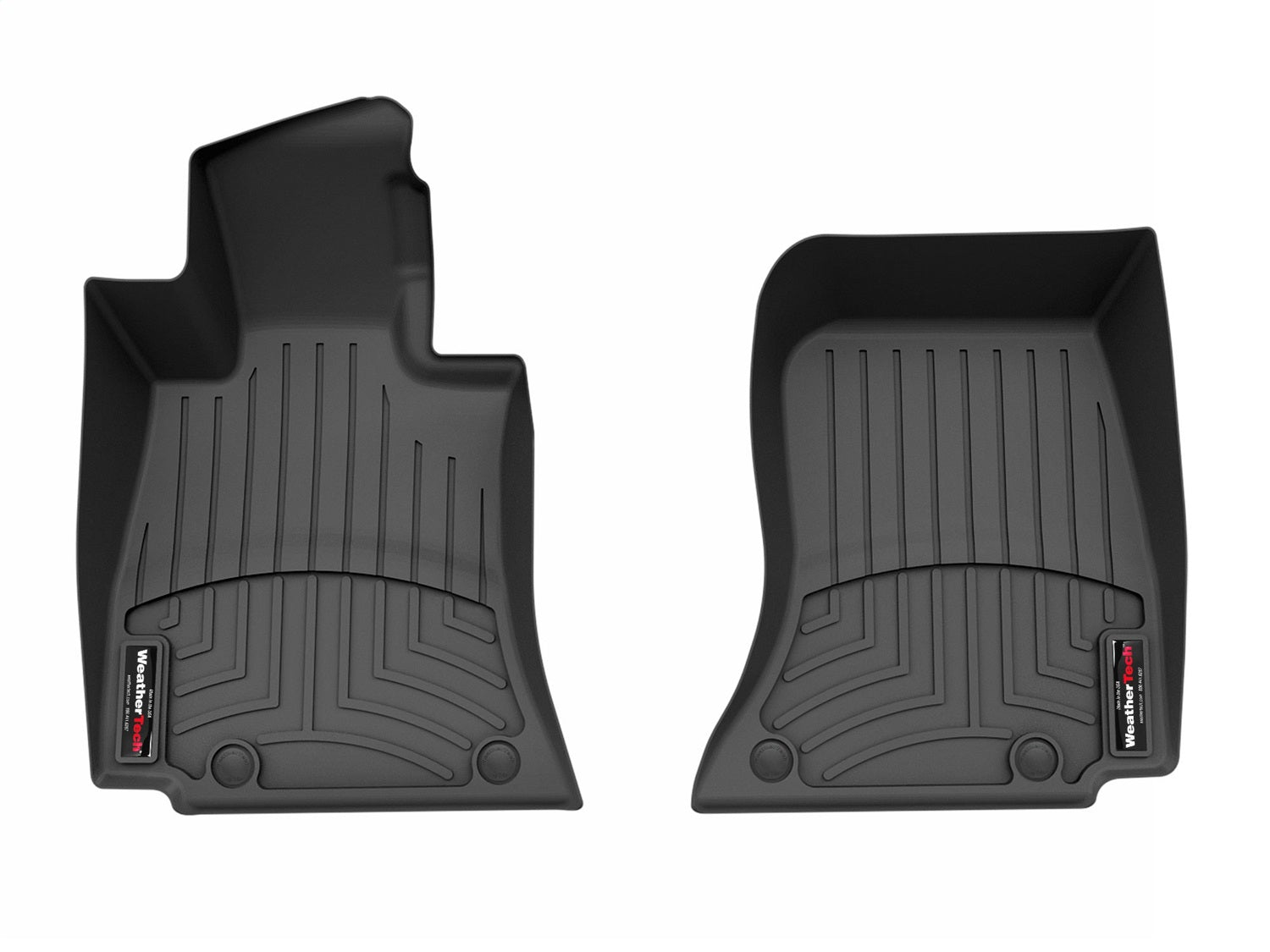 Weathertech 4418781 FloorLiner™ DigitalFit®; Black; Front; Weathertech 4418781