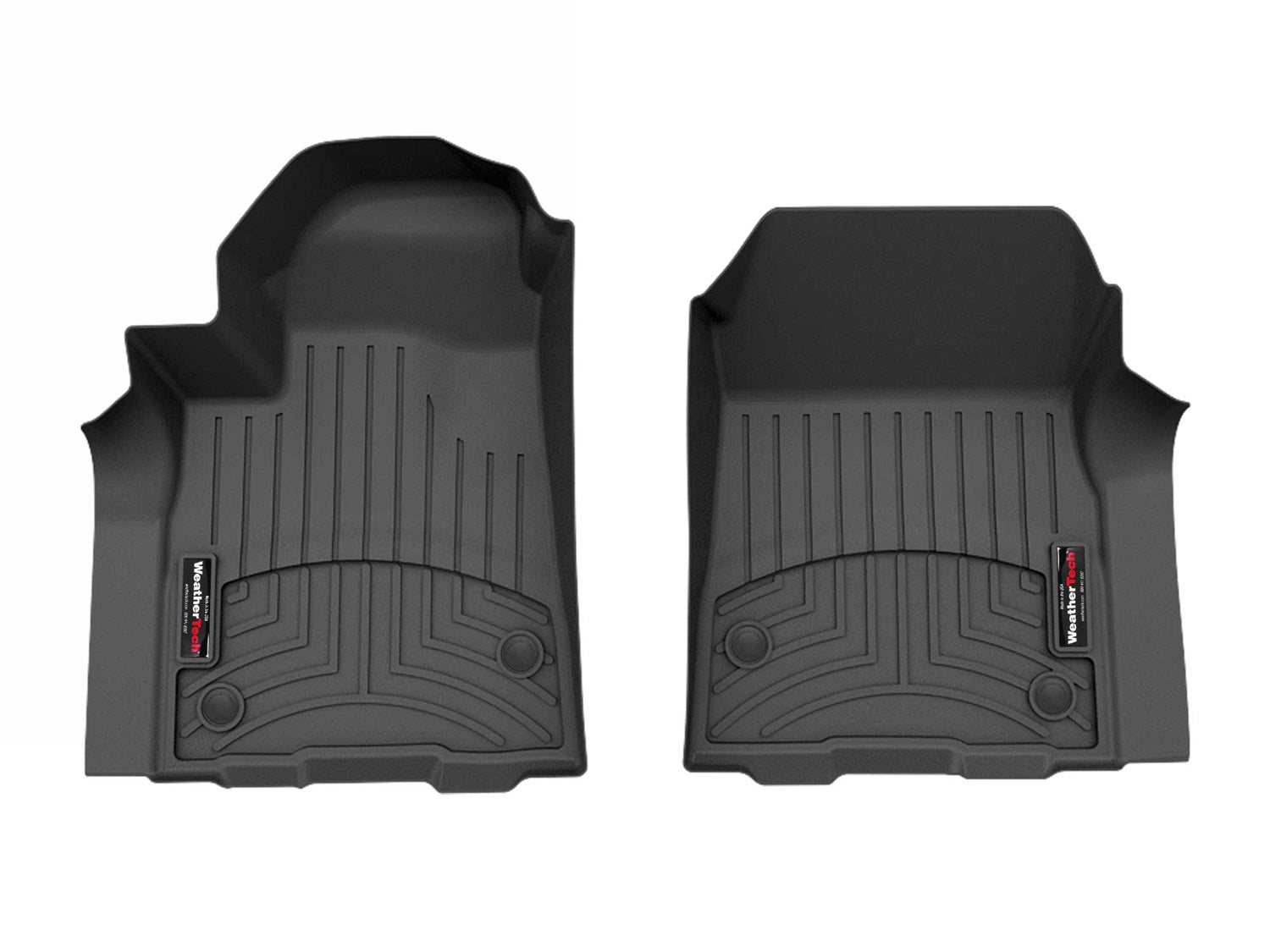 Weathertech 4418801V FloorLiner™ DigitalFit®; Black; Front; Weathertech 4418801V