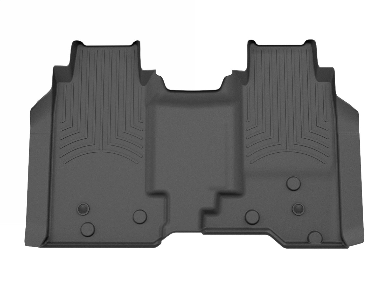 Weathertech 4418802V FloorLiner™ DigitalFit®; Black; Rear; Weathertech 4418802V