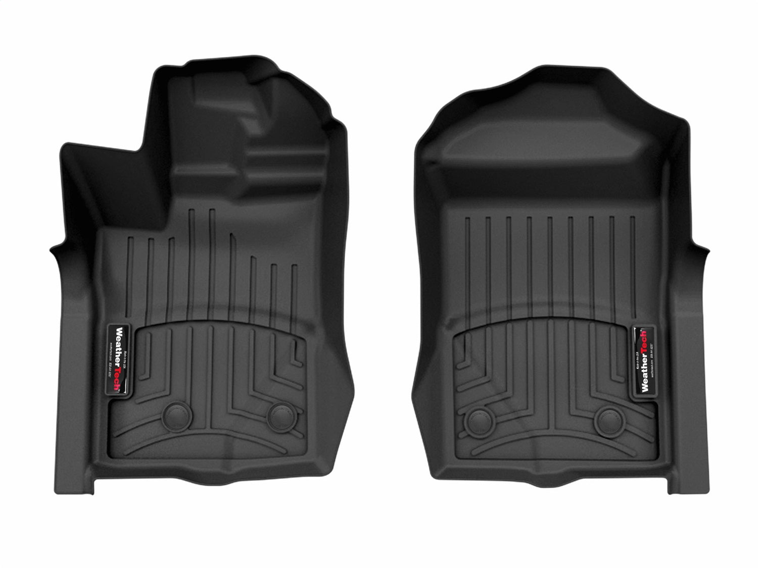 Weathertech 4418921V FloorLiner™ DigitalFit®; Black; Front; Weathertech 4418921V
