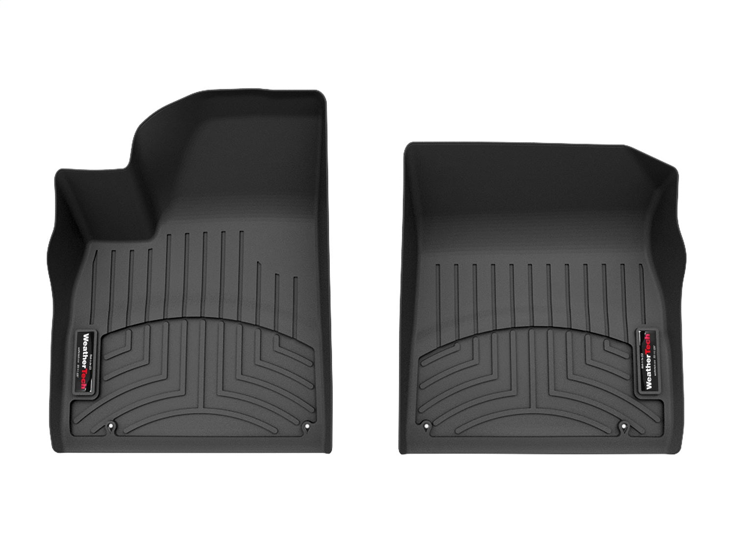 Weathertech 4418951 FloorLiner™ DigitalFit®; Black; Front; Weathertech 4418951