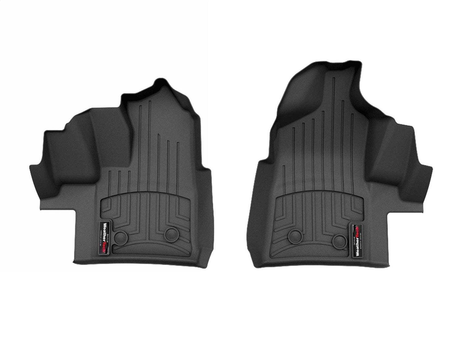 Weathertech 4419041V FloorLiner™ DigitalFit®; Black; Front; Weathertech 4419041V