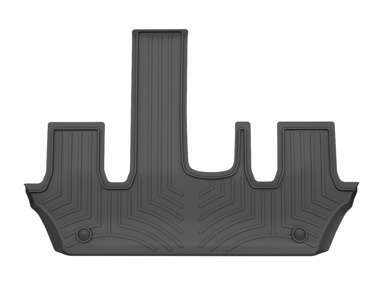 Weathertech 4419053 FloorLiner™ DigitalFit®; Black; Third Row; Weathertech 4419053