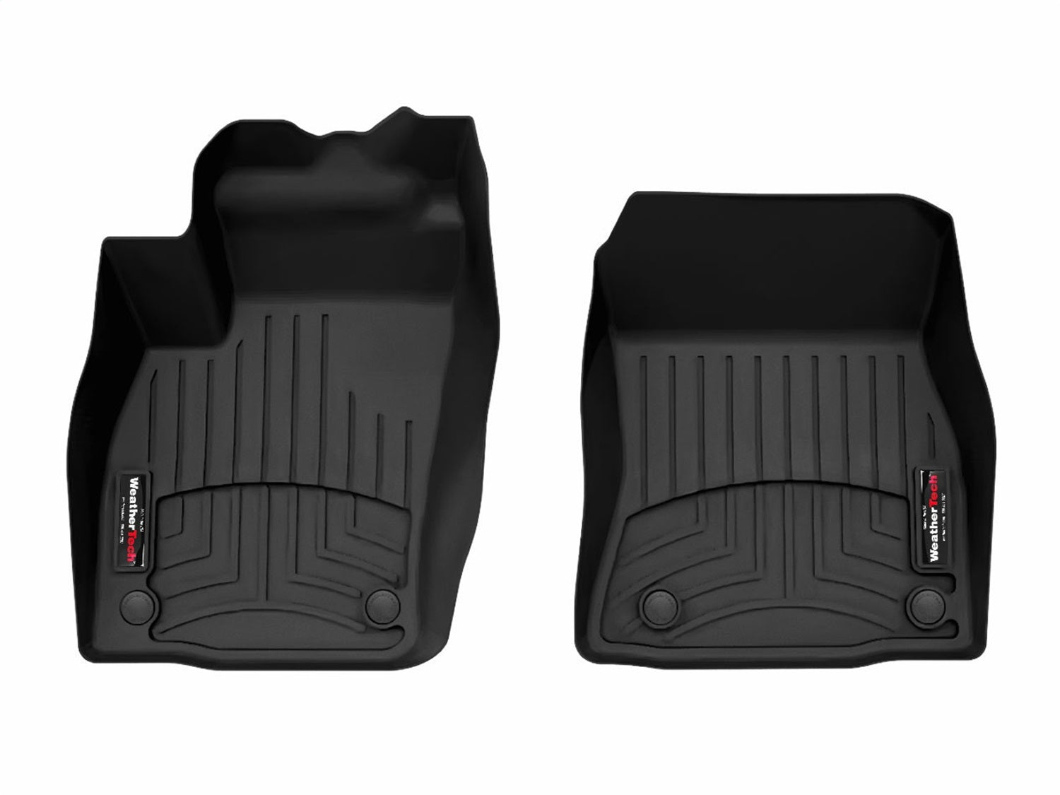 Weathertech 4419081 FloorLiner™ DigitalFit®; Black; Front; Weathertech 4419081