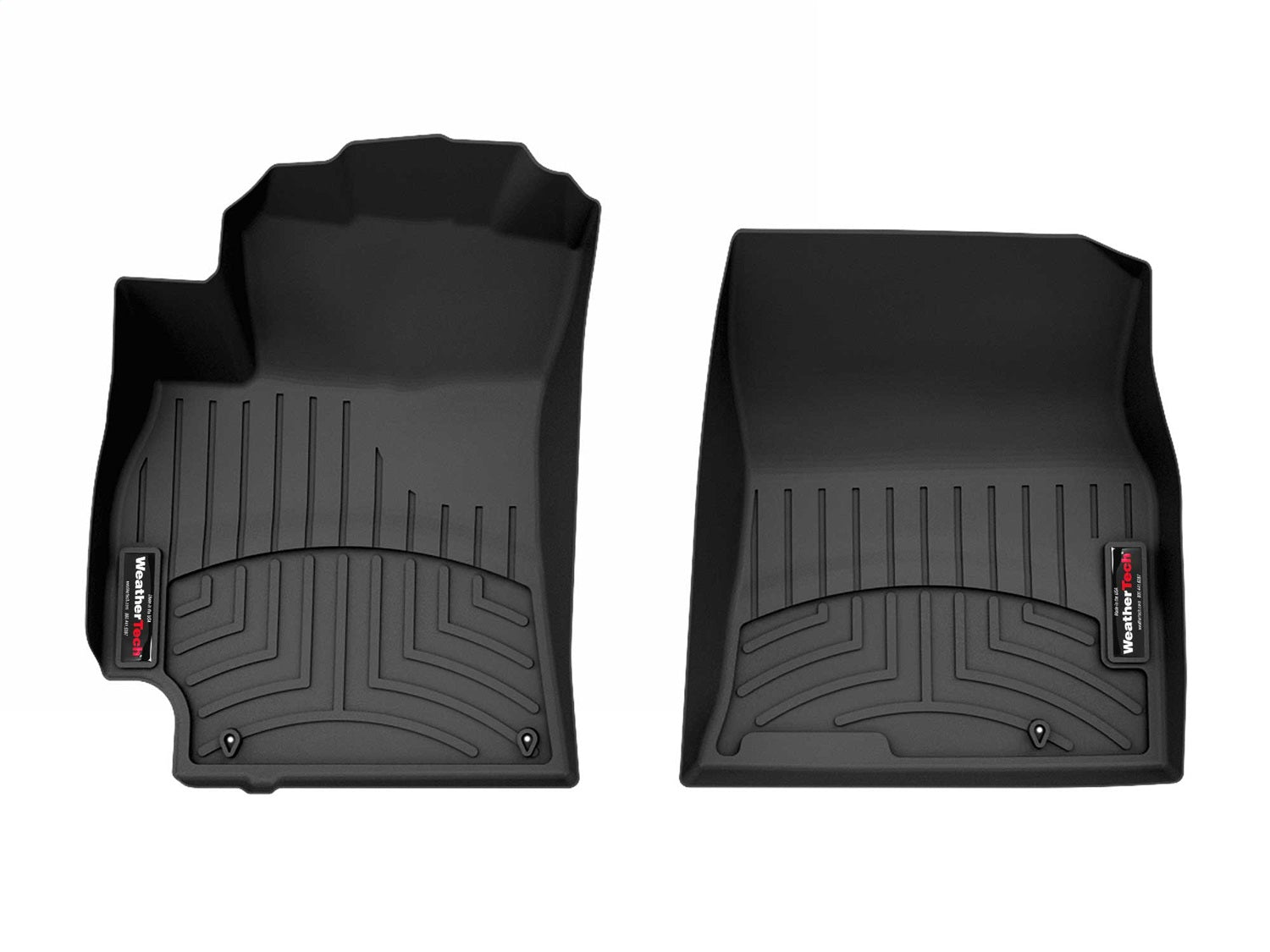 Weathertech 4419091 FloorLiner™ DigitalFit®; Black; Front; Weathertech 4419091