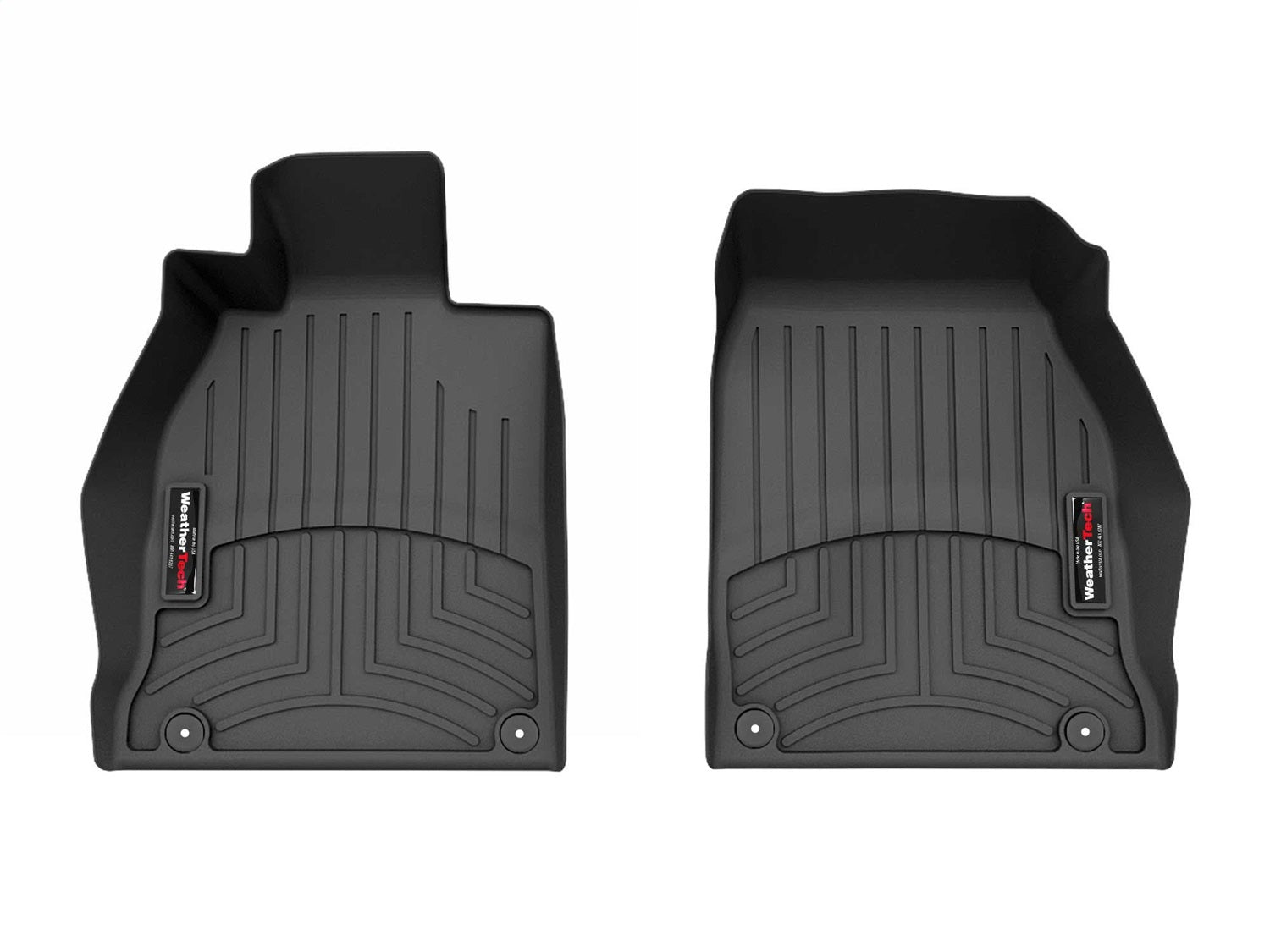 Weathertech 4419161 FloorLiner™ DigitalFit®; Black; Front; Weathertech 4419161