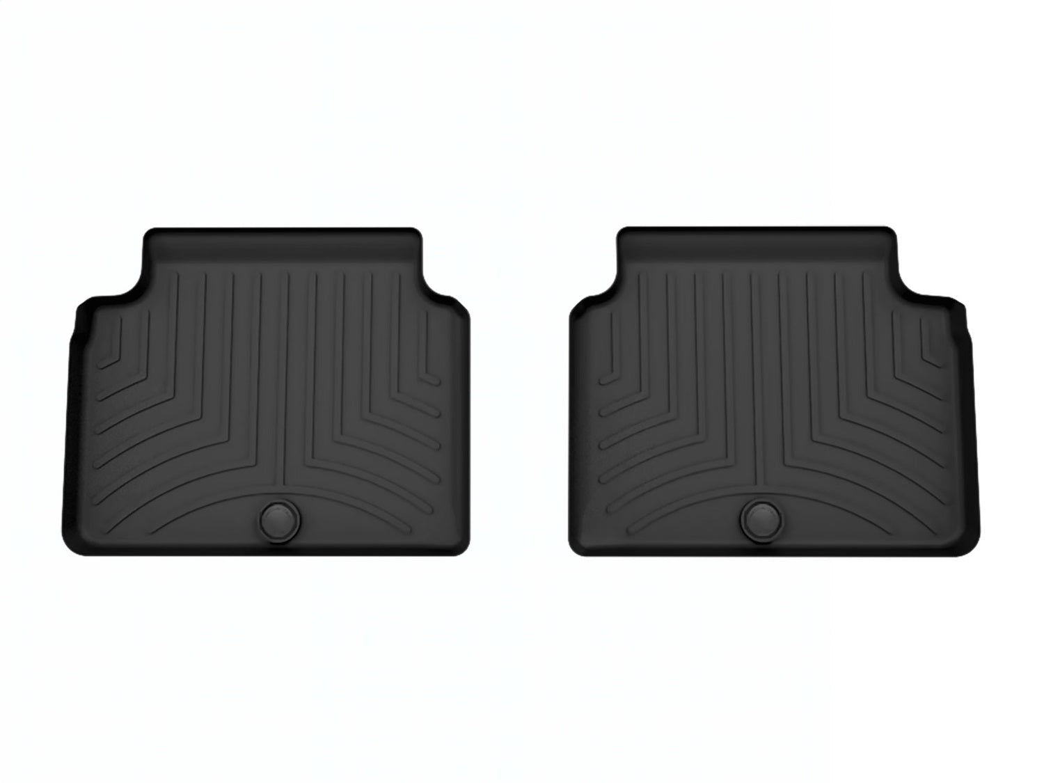 Weathertech 4419172 FloorLiner™ DigitalFit®; Black; Rear; Weathertech 4419172