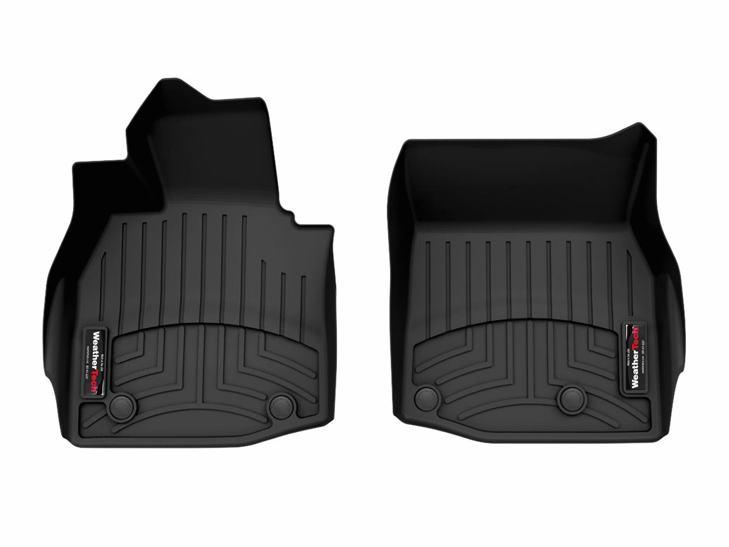 Weathertech 4419231 FloorLiner™ DigitalFit®; Black; Front; Weathertech 4419231