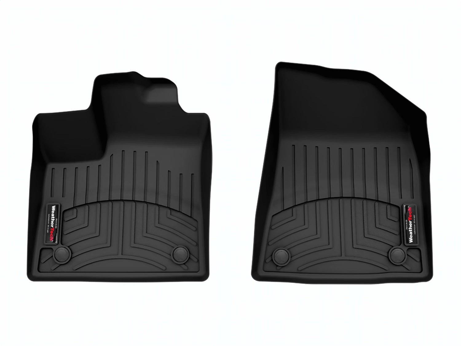 Weathertech 4419261 FloorLiner™ DigitalFit®; Black; Front; Weathertech 4419261