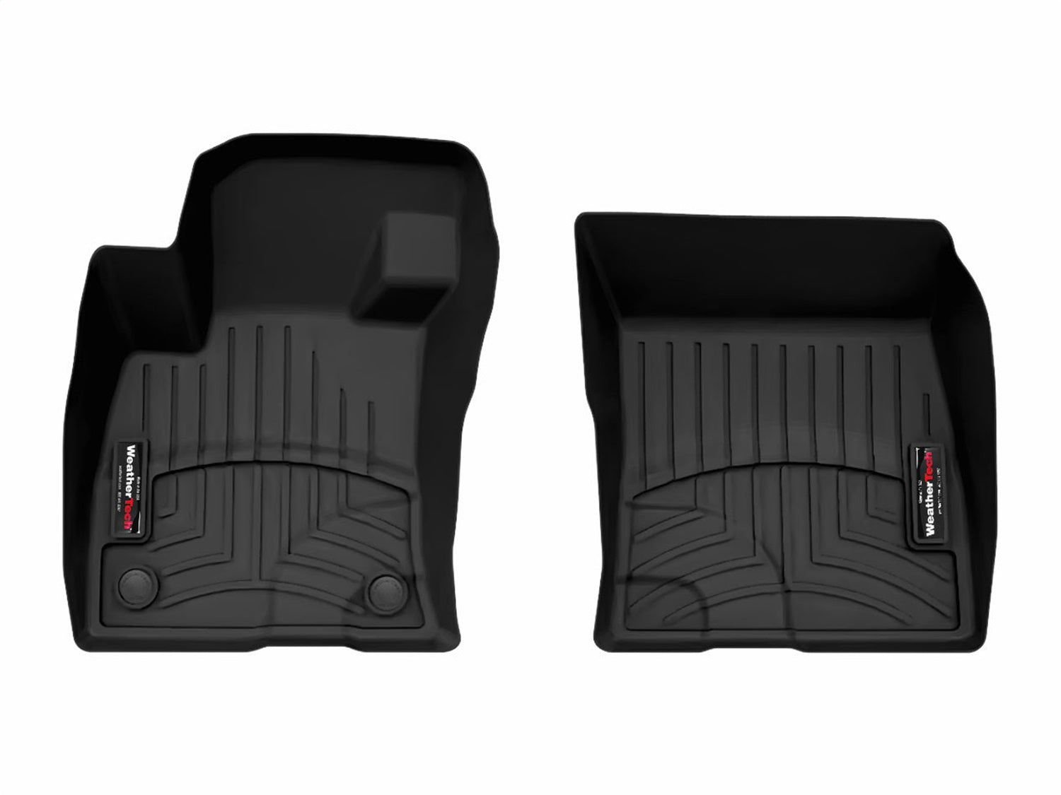 Weathertech 4419291 FloorLiner™ DigitalFit®; Black; Front; Weathertech 4419291