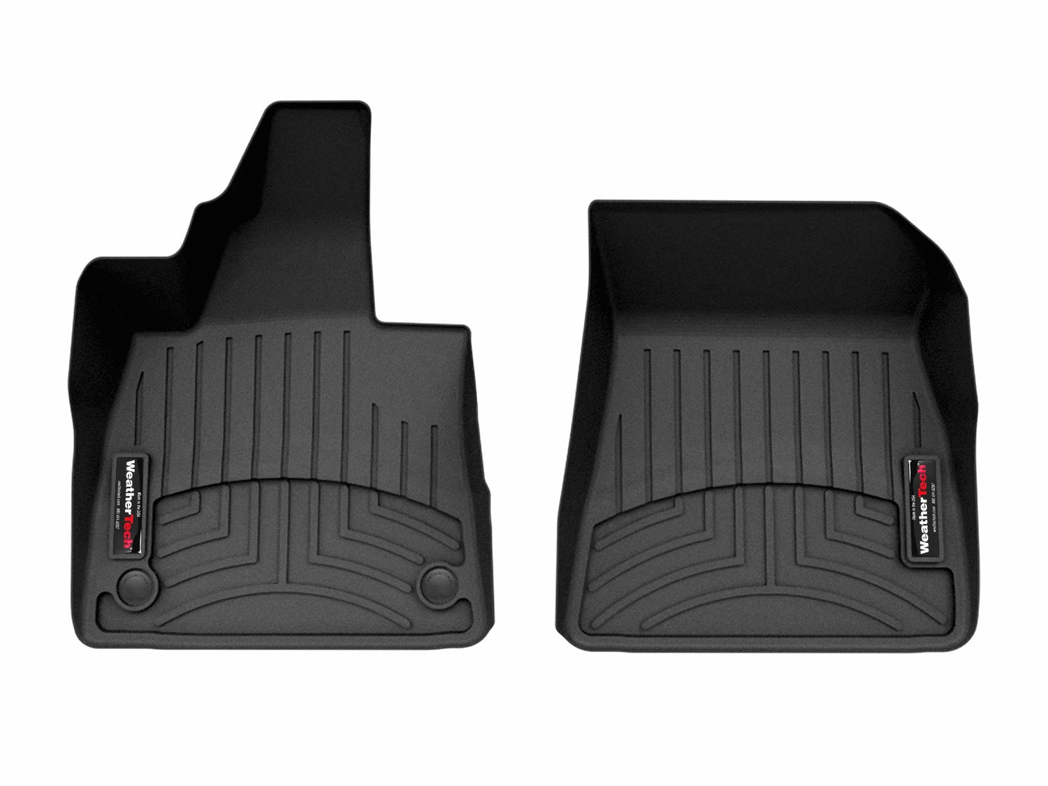 Weathertech 4419321 FloorLiner™ DigitalFit®; Black; Front; Weathertech 4419321