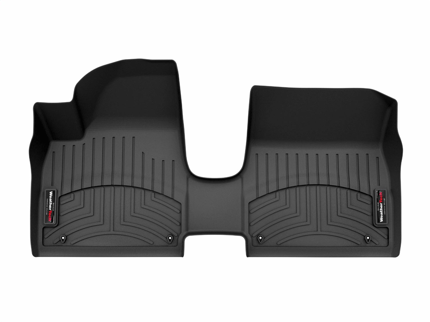 Weathertech 4419391 FloorLiner™ DigitalFit®; Black; Front; Over The Hump; Weathertech 4419391