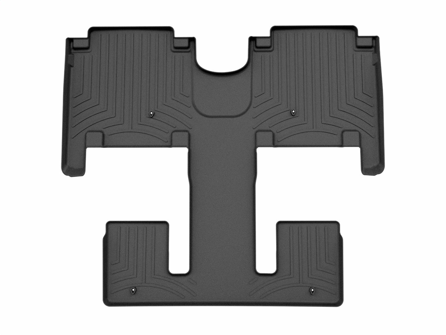 Weathertech 4419464 FloorLiner™ DigitalFit®; Black; Rear And Third Row; 1-Piece; Weathertech 4419464