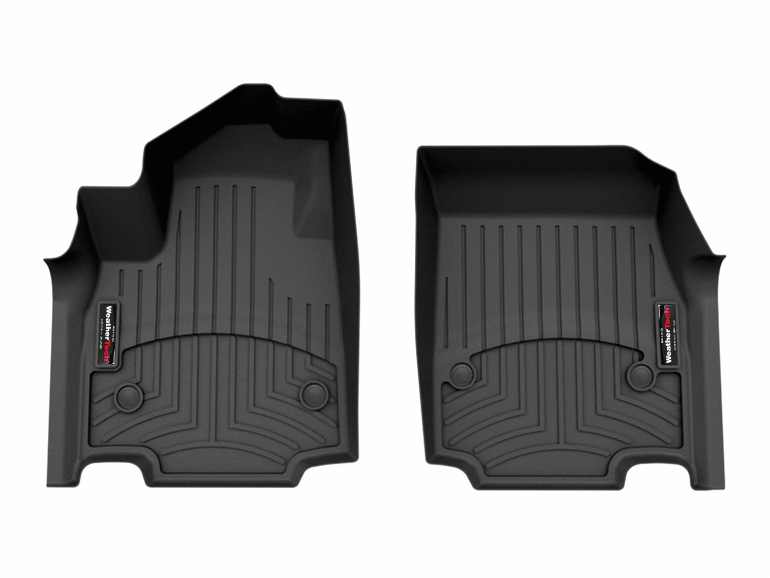 Weathertech 4419511 FloorLiner™ DigitalFit®; Black; Front; Weathertech 4419511