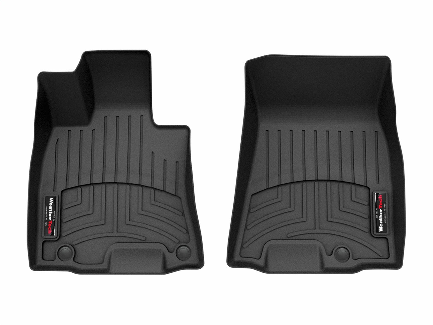 Weathertech 4419521 FloorLiner™ DigitalFit®; Black; Front; Weathertech 4419521