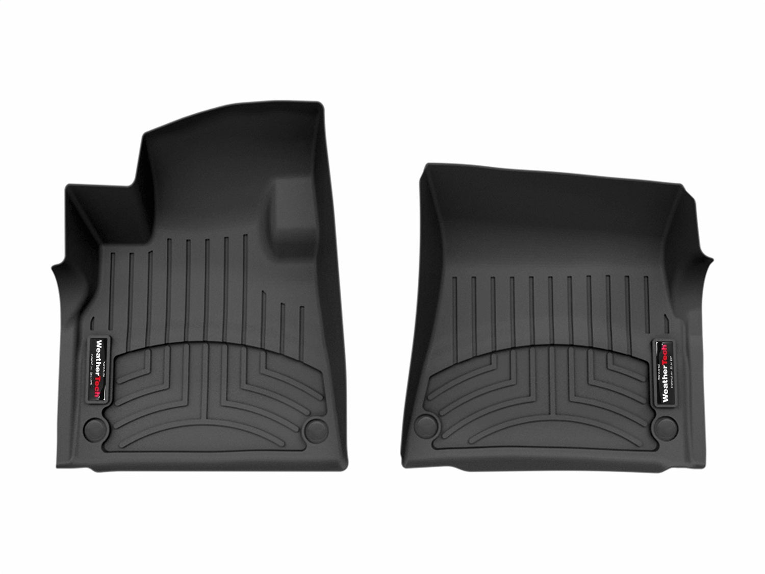 Weathertech 4419581 FloorLiner™ DigitalFit®; Black; Front; Weathertech 4419581