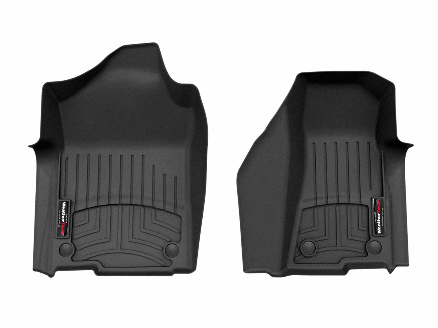 Weathertech 4419631V FloorLiner™ DigitalFit®; Black; Front; Weathertech 4419631V
